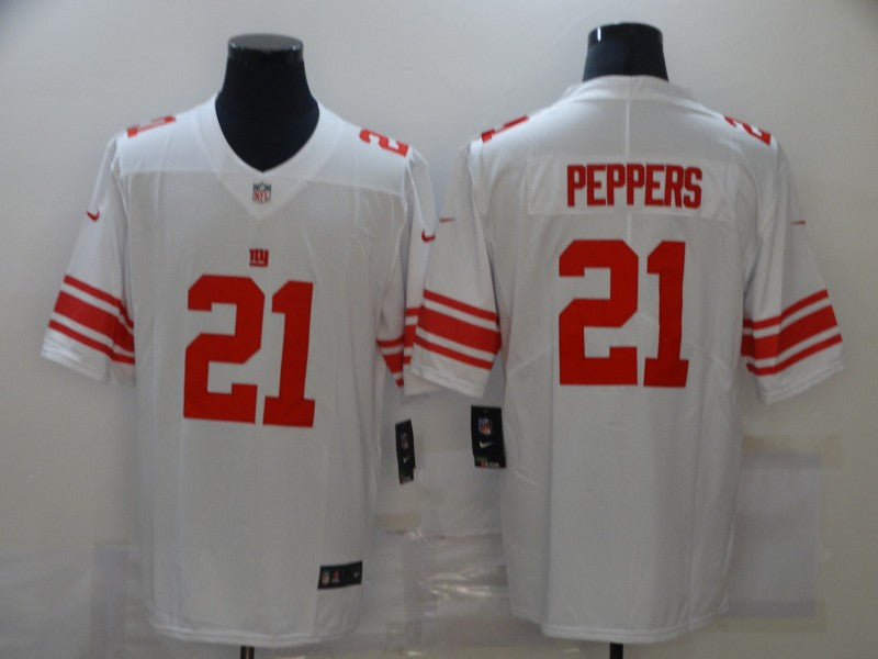 Adult New York Giants Jabrill Peppers NO.21 Football Jerseys