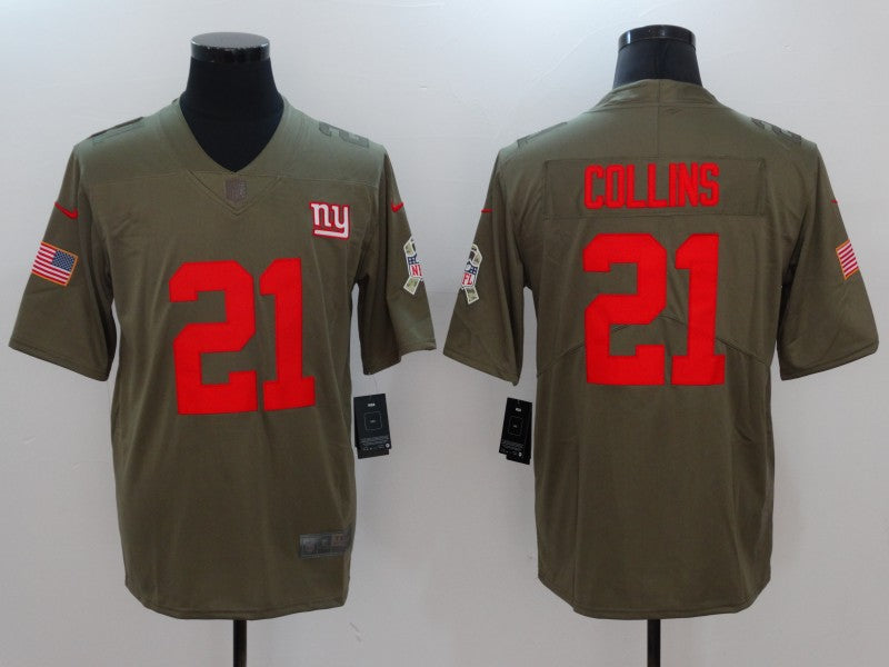 Adult New York Giants Landon Collins NO.21 Football Jerseys