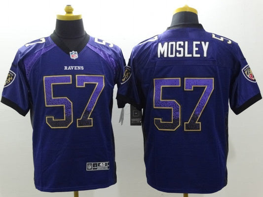 Adult  Baltimore Ravens C.J. Mosley NO.57 Football Jerseys