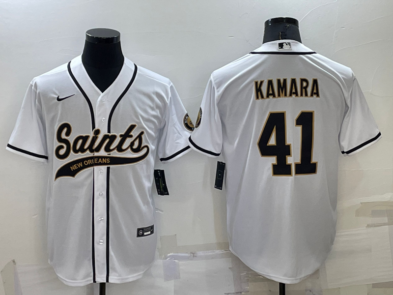 Adult New Orleans Saints Alvin Kamara NO.41 Football Jerseys