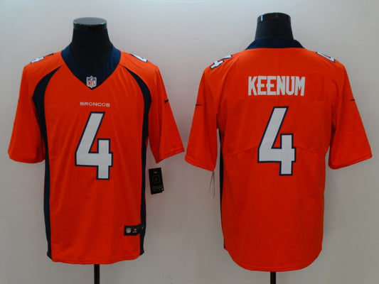 Adult Denver Broncos Case Keenum NO.4 Football Jerseys