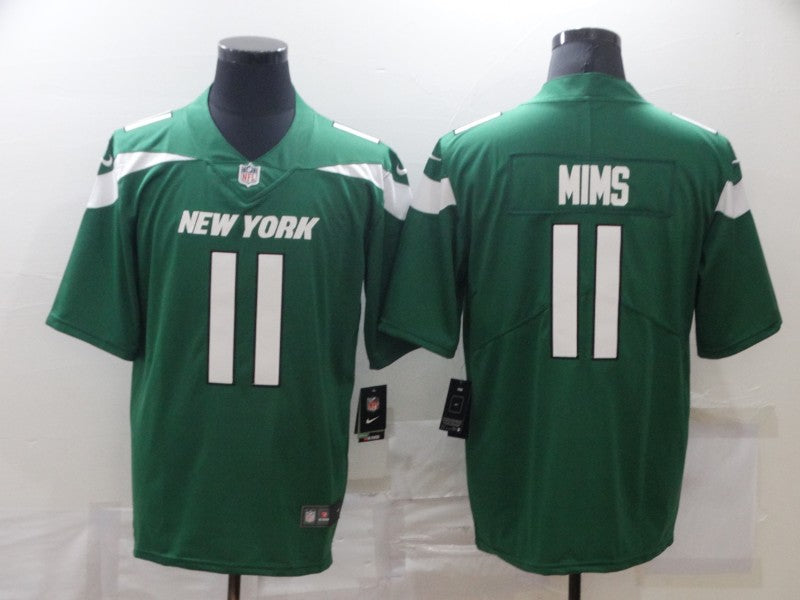 Adult New York Jets DENZEL MIMS NO.11 Football Jerseys