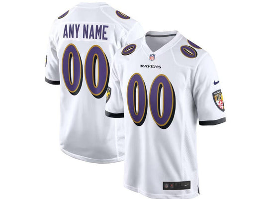 Adult Baltimore Ravens number and name custom Football Jerseys