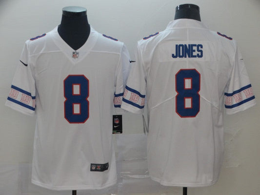 Adult New York Giants Daniel Jones NO.8 Football Jerseys