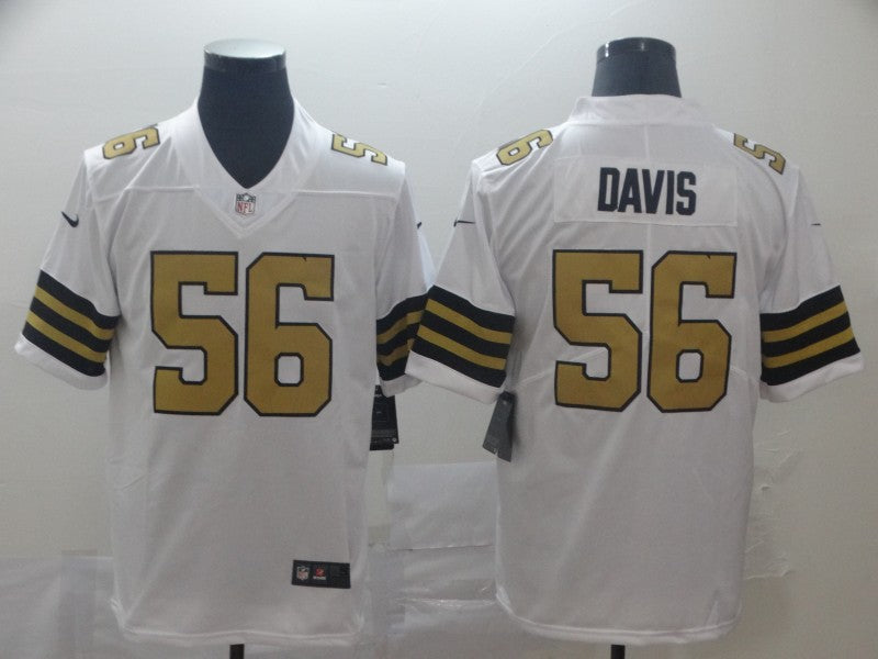 Adult New Orleans Saints Demario Davis NO.56 Football Jerseys