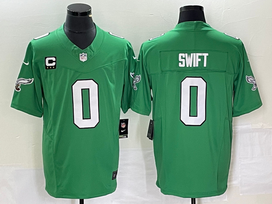 Adult 2023-2024 season Philadelphia Eagles D'Andre Swift NO.0 Football Jerseys