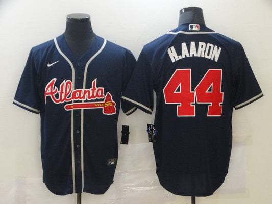 Men/Women/Youth Atlanta Braves Hank Aaron #44 baseball Jerseys