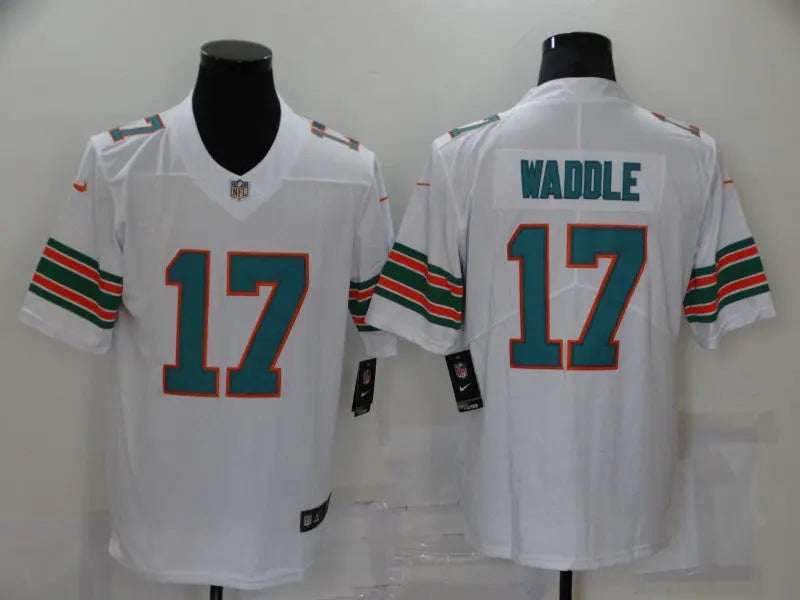 Adult Miami Dolphins Jaylen Waddle NO.17 Football Jerseys