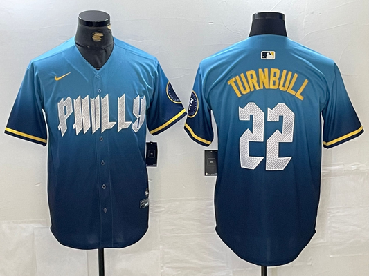 Men/Women/Youth Philadelphia Phillies Spencer Turnbull  #22 baseball Jerseys