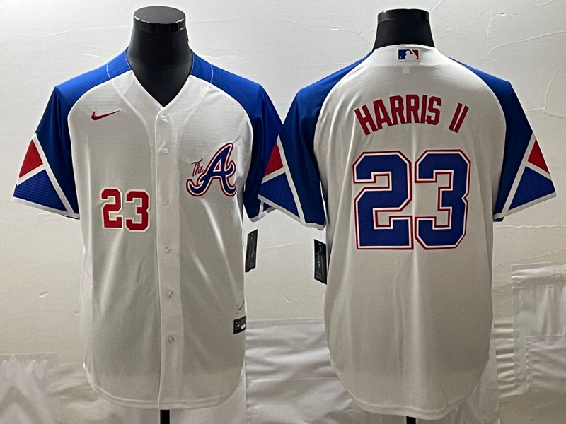 Men/Women/Youth Atlanta Braves Michael Harris II #23 baseball Jerseys