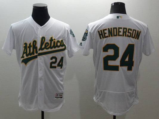 Men/Women/Youth Oakland Athletics Rickey Henderson NO.24 baseball Jerseys