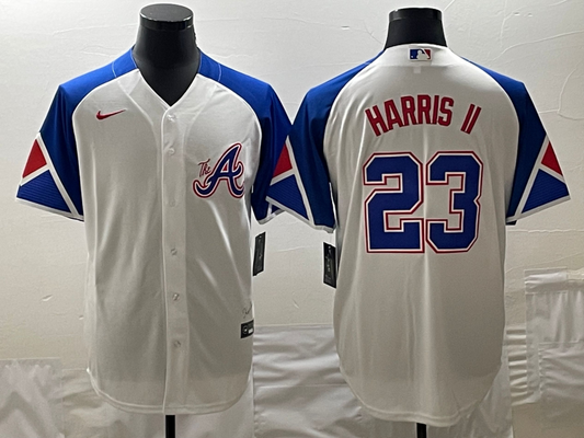 Men/Women/Youth Atlanta Braves Michael Harris II #23 baseball Jerseys