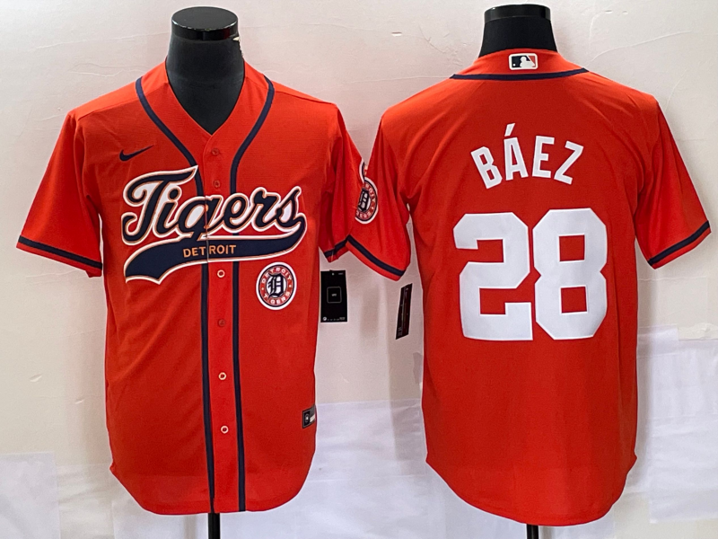 Men/Women/Youth Detroit Tigers Javier Báez  NO.28 baseball Jerseys