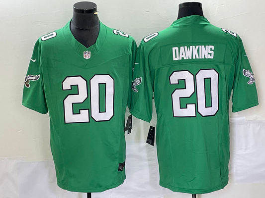 Adult 2023-2024 season Philadelphia Eagles Brian Dawkins NO.20 Football Jerseys