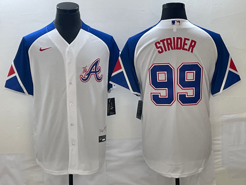 Men/Women/Youth Atlanta Braves Spencer Strider #99 baseball Jerseys