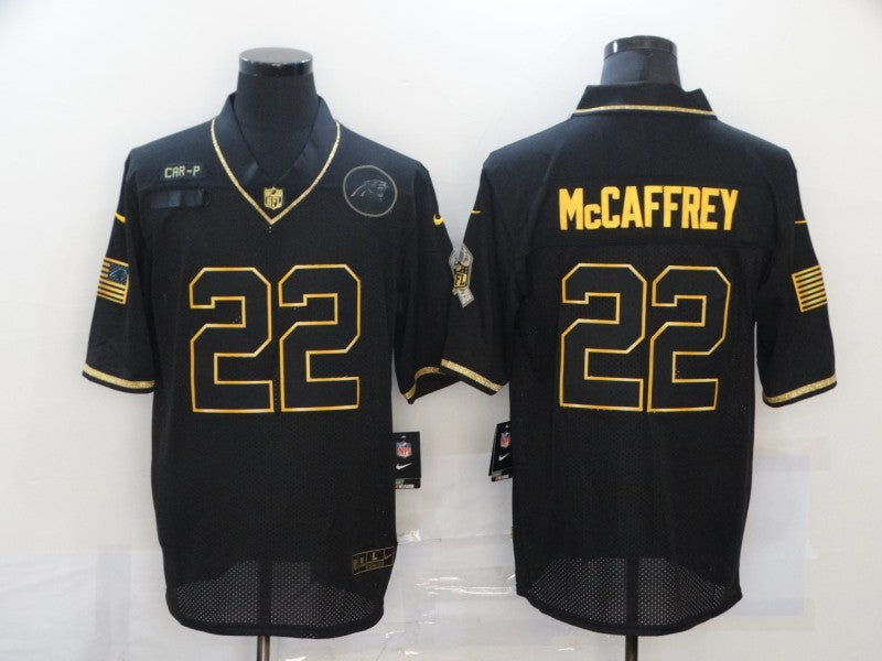 Adult Carolina Panthers Christian McCaffrey NO.22 Football Jerseys