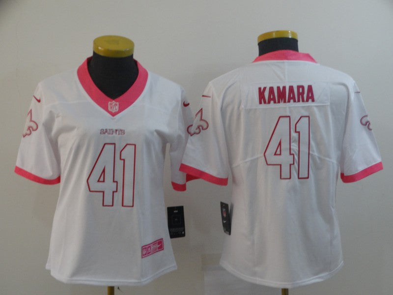 Women's New Orleans Saints Alvin Kamara NO.41 Football Jerseys