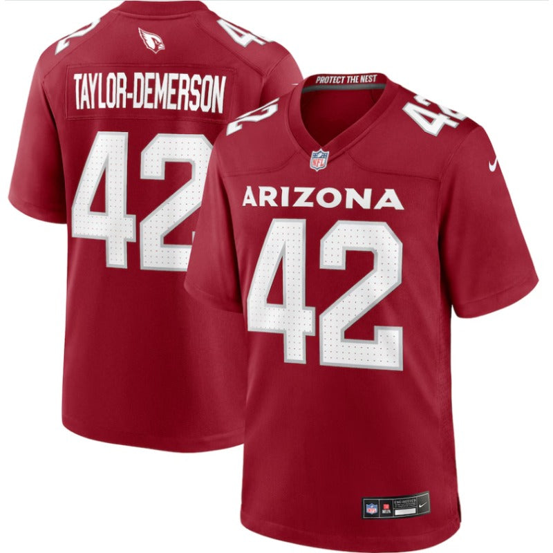 New Season Adult Arizona Cardinals Dadrion Taylor-Demerson NO.42 Football Jerseys