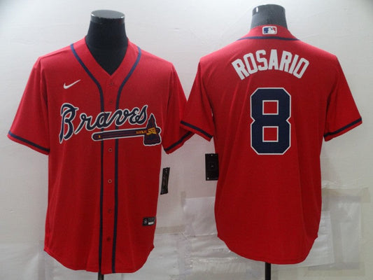 Men/Women/Youth Atlanta Braves Eddie Rosario #8 baseball Jerseys