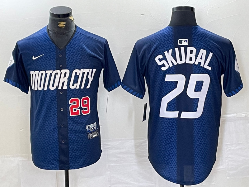 Men/Women/Youth Detroit Tigers Tarik Skubal NO.29 baseball Jerseys