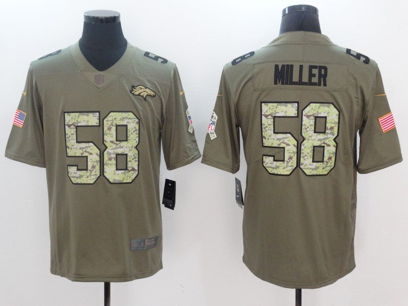 Adult Denver Broncos Von Miller NO.58 Football Jerseys