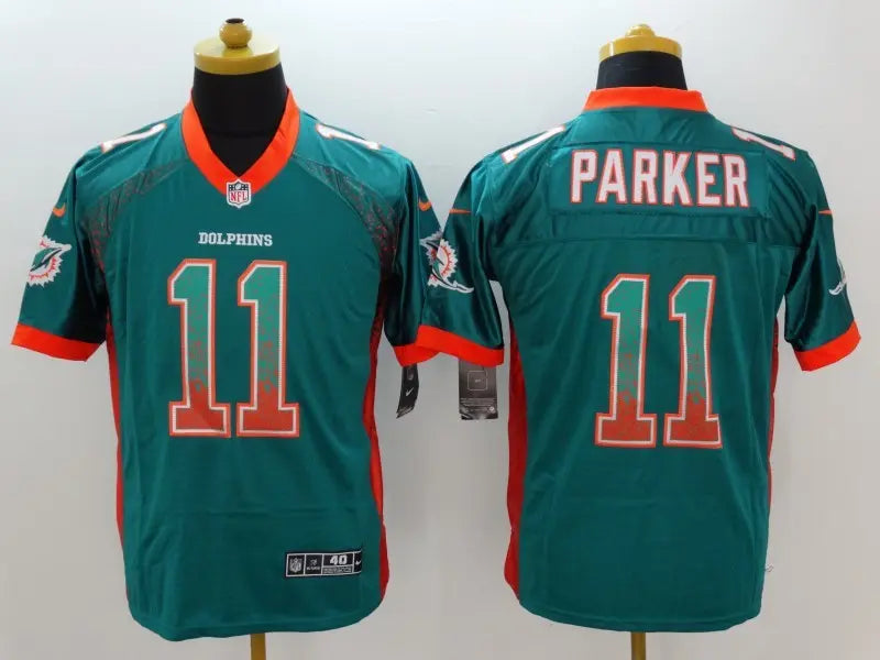 Adult Miami Dolphins DeVante Parker NO.11 Football Jerseys