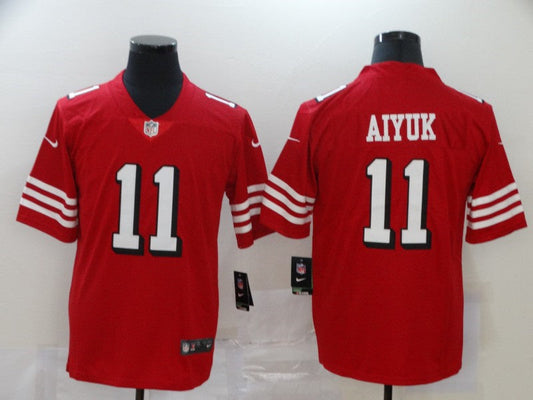 Adult San Francisco 49ers Brandon Aiyuk NO.11 Football Jerseys