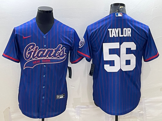 Adult New York Giants Lawrence Taylor NO.56 Football Jerseys