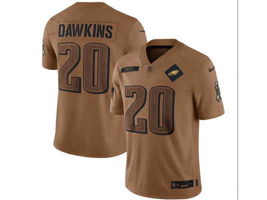 Adult 2023-2024 season Philadelphia Eagles Brian Dawkins NO.20 Football Jerseys