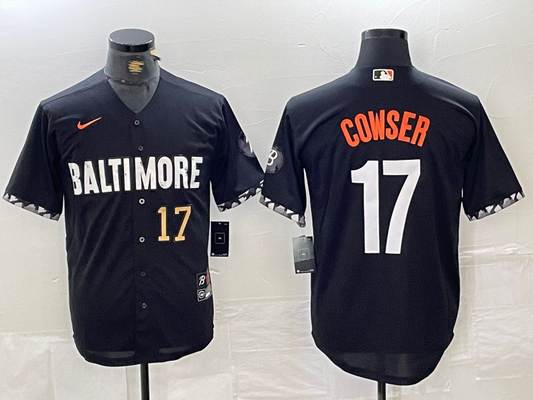 Men/Women/Youth Baltimore Orioles Colton Cowser  #17 baseball Jerseys