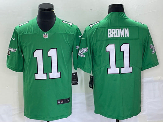 Adult 2023-2024 season Philadelphia Eagles A. J. Brown NO.11 Football Jerseys