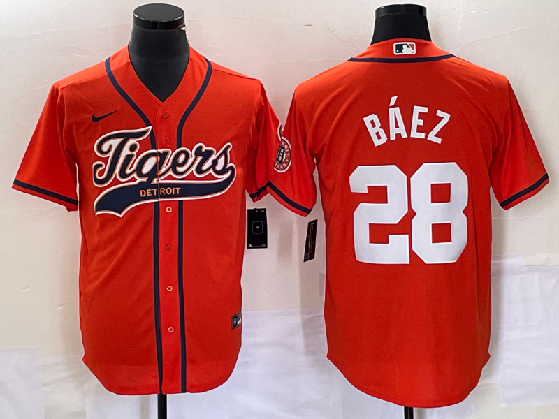 Men/Women/Youth Detroit Tigers Javier Báez  NO.28 baseball Jerseys