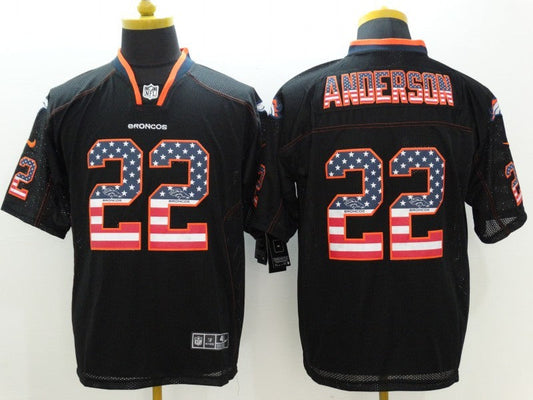 Adult Denver Broncos C.J. Anderson NO.22 Football Jerseys