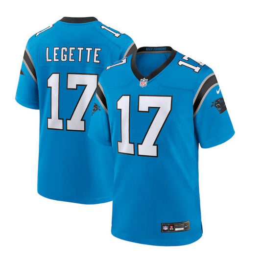 New Season Adult Carolina Panthers Xavier Legette NO.17 Football Jerseys