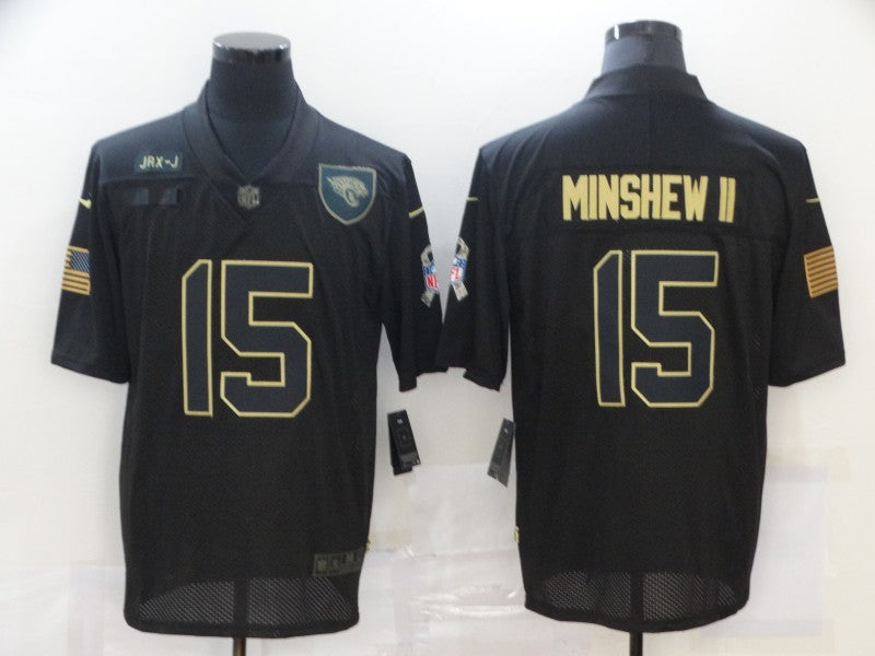 Adult Jacksonville Jaguars Gardner Minshew II NO.15 Football Jerseys