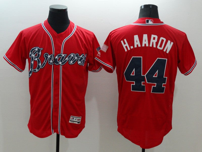 Men/Women/Youth Atlanta Braves Hank Aaron #44 baseball Jerseys