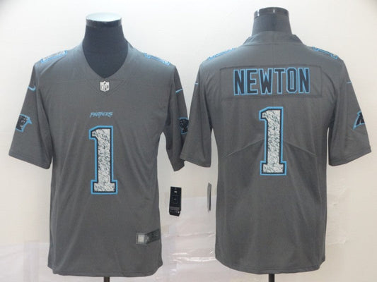 Adult Carolina Panthers Cam Newton NO.1 Football Jerseys