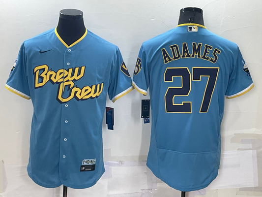 Men/Women/Youth Milwaukee Brewers  Milwaukee Brewers #27 baseball Jerseys