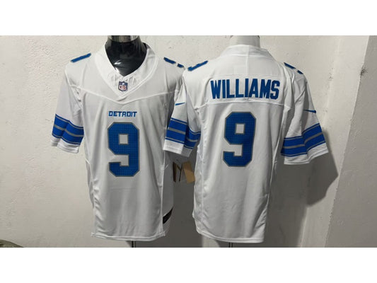 Adult Detroit Lions Jameson Williams NO.9 Football Jerseys