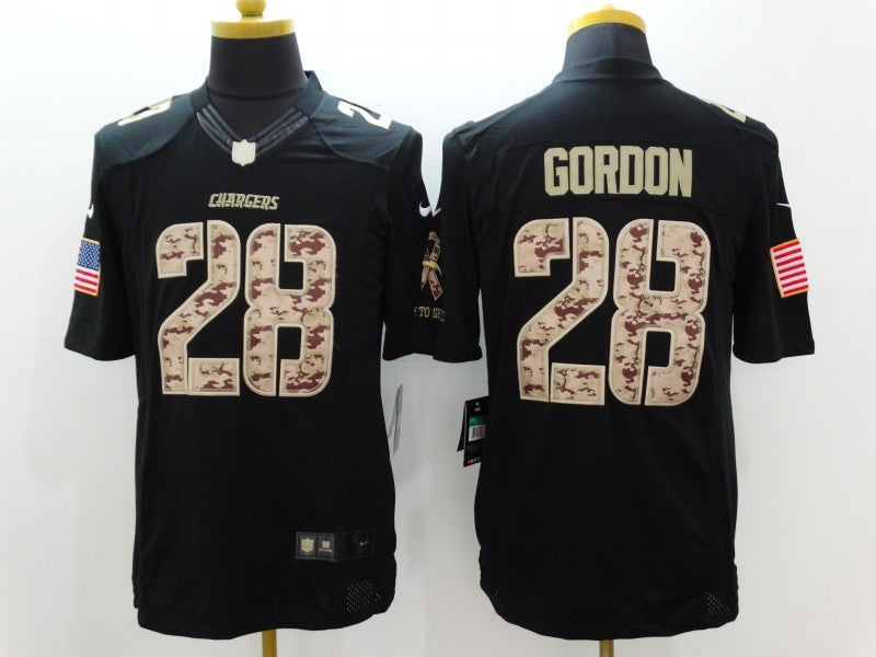 Adult Los Angeles Chargers Melvin Gordon NO.28 Football Jerseys