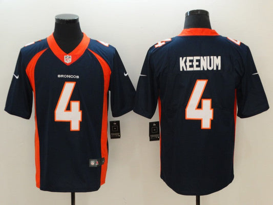 Adult Denver Broncos Case Keenum NO.4 Football Jerseys