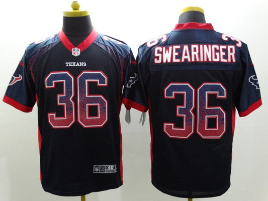 Adult Houston Texans D.J. Swearinger NO.36 Football Jerseys