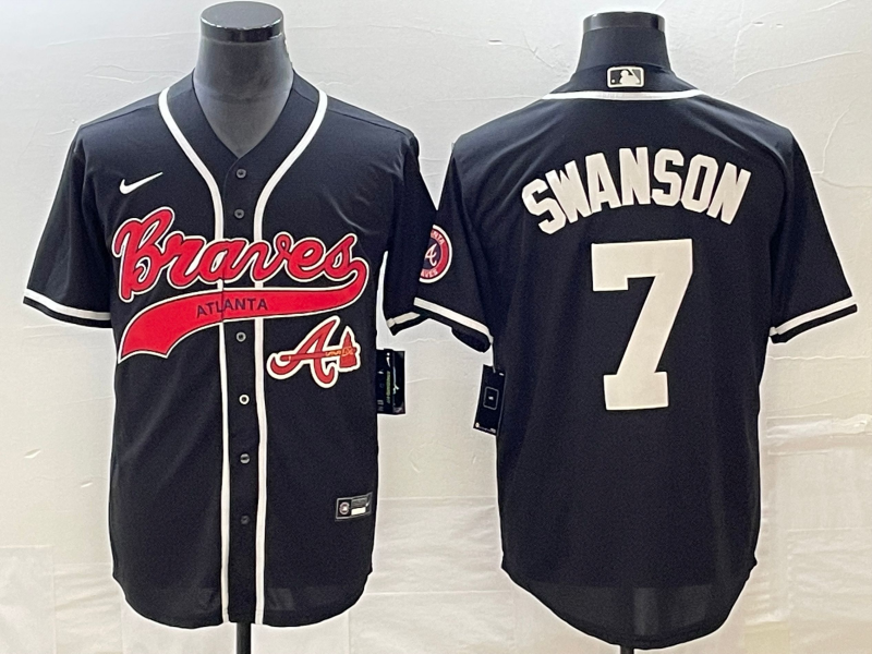 Men/Women/Youth Atlanta Braves Dansby Swanson #7 baseball Jerseys