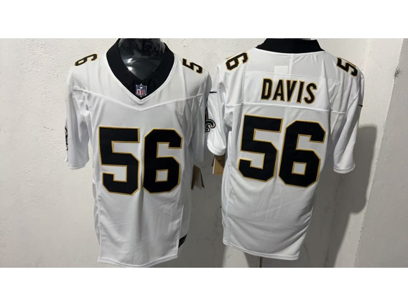 Adult New Orleans Saints Demario Davis NO.56 Football Jerseys