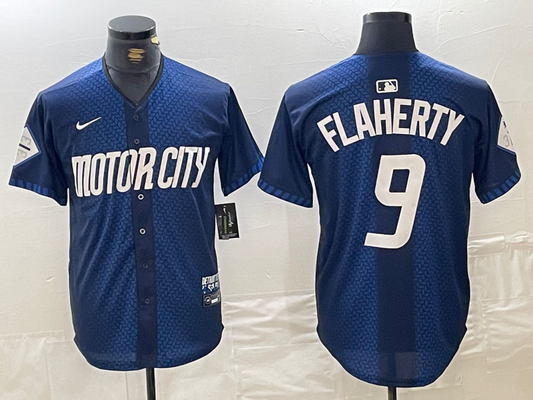 Men/Women/Youth Detroit Tigers  Jack Flaherty NO.9 baseball Jerseys