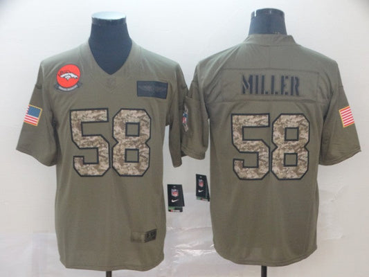 Adult Denver Broncos Von Miller NO.58 Football Jerseys