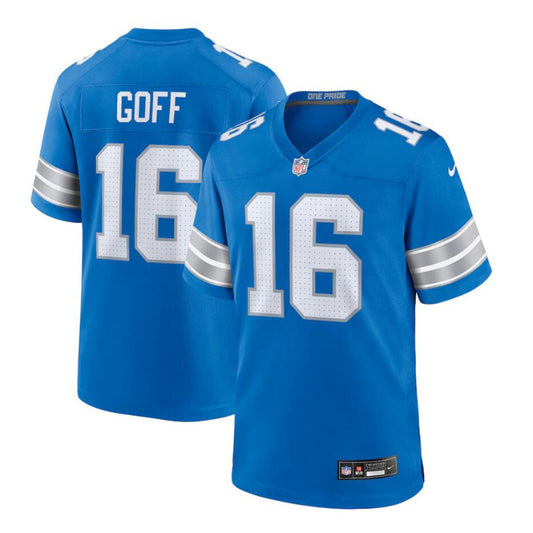 New Season Adult Detroit Lions Jared Goff NO.16 Football Jerseys