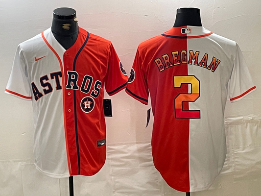 Men/Women/Youth Houston Astros Alex Bregman #2 baseball Jerseys