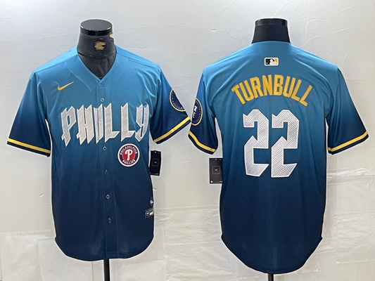 Men/Women/Youth Philadelphia Phillies Spencer Turnbull  #22 baseball Jerseys