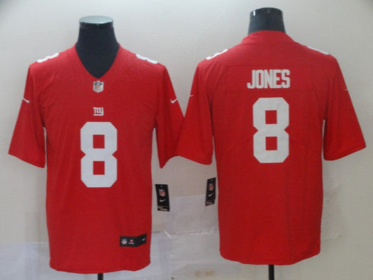 Adult New York Giants Daniel Jones NO.8 Football Jerseys